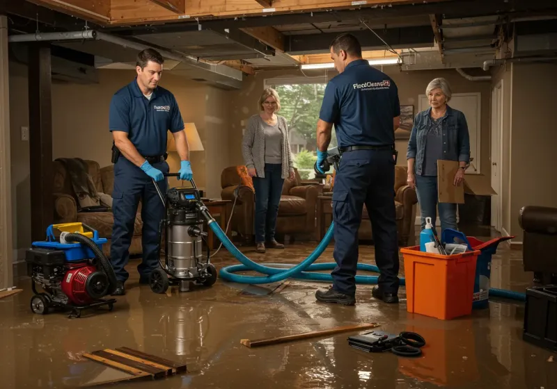 Basement Water Extraction and Removal Techniques process in Gordo, AL