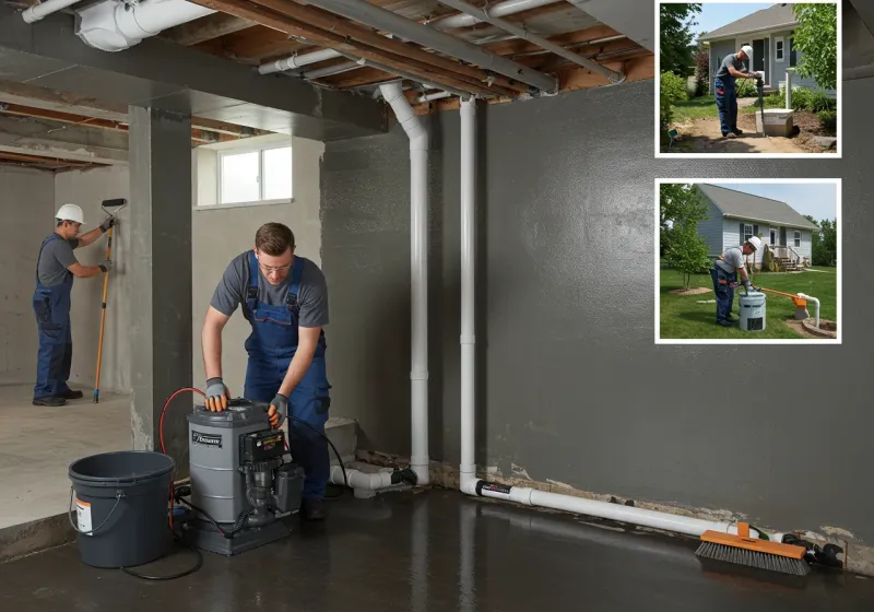 Basement Waterproofing and Flood Prevention process in Gordo, AL